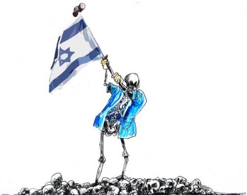 Cartoon: israel (medium) by NIL auslaender tagged israel,krieg,tod,mord