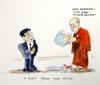 Cartoon: ein geschenk des himmels (small) by NIL auslaender tagged dalei lama china buddismus 