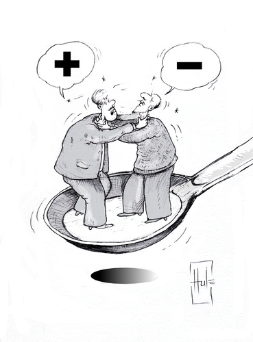 Cartoon: Kritik (medium) by Hule tagged kritik