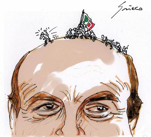 Cartoon: FOTO RICORDO (medium) by Grieco tagged grieco,bersani,pd