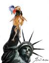 Cartoon: America America (small) by Grieco tagged grieco,america