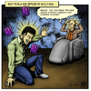 Cartoon: The Defeat of the Hulk (small) by RyanNore tagged superheroes xmen avengers comic professor bruce banner