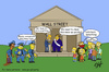 Cartoon: BE CAREFUL (small) by victorh tagged occupywallst,occupywallstreet,wallstreet,occupy