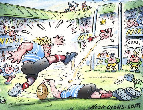 Cartoon: Rugby cartoon (medium) by Nick Lyons tagged sport,rugby