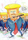 Cartoon: trumpclique (small) by Petra Kaster tagged trump,demokratie,wahlen,karneval,fasnacht,masken,korrumption,destruktion,demagoge,betrug,vetternwirtschaft,demokratieabbau