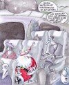 Cartoon: weihnachtsausfall (small) by Petra Kaster tagged weihnachten diebahn zugverspätungen weihnachtsmann verkehr zugverkehr urlaub weihnachtsferien