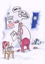 Cartoon: weihnachtsdemenz (small) by Petra Kaster tagged weihnachten,weihnachtsmann,demenz,alter
