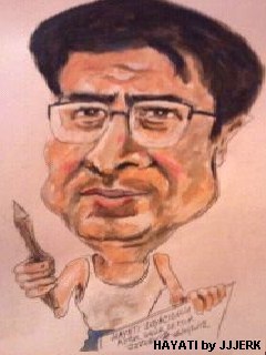 Cartoon: Cartoonist Hayati (medium) by jjjerk tagged hayati,cartoon,after,ugar,demir,caricarure
