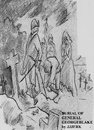 Cartoon: Burial of General George Blake (small) by jjjerk tagged general,george,blake,irish,ireland,burial,night,united,irishman,cartoon,caricature,rebellion,1798