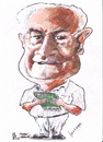 Cartoon: John Waring (small) by jjjerk tagged john waring cartoon caricature writer ireland england famous