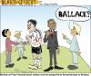Cartoon: Barack (small) by Scheibe tagged barack obama michael ballack