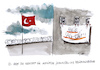 Cartoon: angie sag was (small) by plassmann tagged merkel,türkei,erdogan,demokratie