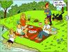 Cartoon: Picknick im Park (small) by MiS09 tagged picknick park rücksicht hund freizeit