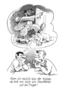 Cartoon: Der Besoffene (small) by Michael Becker tagged kneipe,betrunken,stammtisch,gespräch,besoffener,stolpern,treten