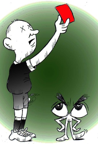 Cartoon: eyes (medium) by Hossein Kazem tagged eyes