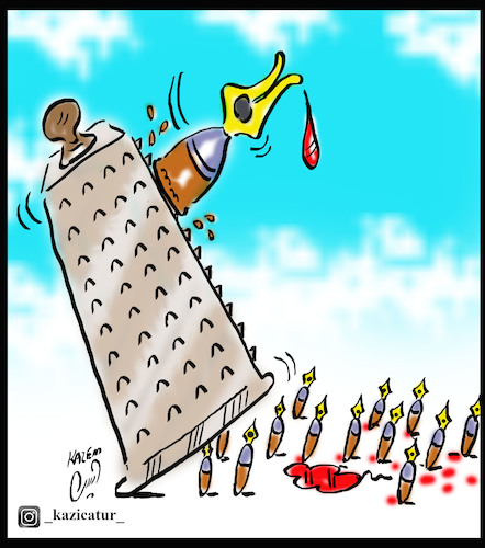 Cartoon: free pen (medium) by Hossein Kazem tagged free,pen