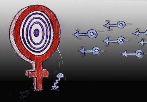 Cartoon: women day (medium) by Hossein Kazem tagged women,day