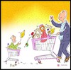 Cartoon: buyer (small) by Hossein Kazem tagged buyer