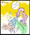 Cartoon: clean corona (small) by Hossein Kazem tagged clean,corona