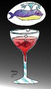 Cartoon: Drunkenness (small) by Hossein Kazem tagged drunkenness