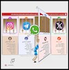 Cartoon: filtering apps in iran (small) by Hossein Kazem tagged filtering,apps,in,iran