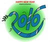 Cartoon: happy new year 2016 cartoon (small) by Hossein Kazem tagged happy,new,year,2016,cartoon