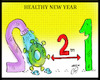 Cartoon: healthy new year (small) by Hossein Kazem tagged healthy,new,year