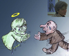Cartoon: Jurij Kosobukin (small) by Hossein Kazem tagged jurij,kosobukin