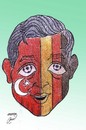 Cartoon: Mesut Ozil (small) by Hossein Kazem tagged mesut,ozil