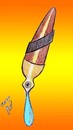 Cartoon: Mourning Pens (small) by Hossein Kazem tagged mourning,pens