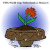 Cartoon: Netherlands 2 Mexico 1 (small) by Hossein Kazem tagged netherlands,mexico