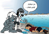 Cartoon: pinochio and war (small) by Hossein Kazem tagged pinochio,and,war