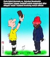 Cartoon: racist (small) by Hossein Kazem tagged racist