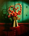 Cartoon: 7 tentaculos (small) by fabrini tagged acrylic on canvas