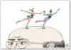 Cartoon: dance (small) by penapai tagged patinage