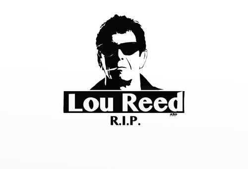 Cartoon: Lou Reed (medium) by tonyp tagged arp,tonyp,dark,man,lou,reed