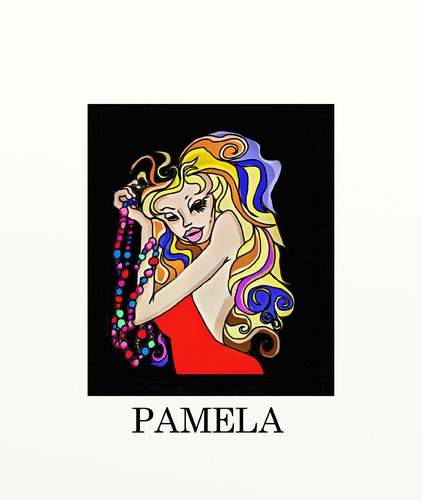 Cartoon: Pamela Anderson (medium) by tonyp tagged arptoons,baywatch,anderson,arp