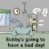 Cartoon: Bobbys bad day (small) by tonyp tagged arp arptoons tonyp bobby cups bad day