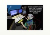 Cartoon: computerman (small) by tonyp tagged arp,music,mix,neuro,man,arptoons