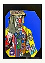 Cartoon: JP PATCHES SEATTLE WASH. USA (small) by tonyp tagged arp clown jp patches arptoons