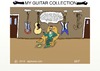 Cartoon: My Guitar Collection (small) by tonyp tagged arp guitar music collection