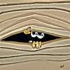 Cartoon: Peekyboo (small) by tonyp tagged arp,tonyp,arptoons,geeks,hiding,looking,eyes