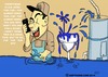 Cartoon: PLUMBER DUDE (small) by tonyp tagged plumber dude arp arptoons man pi