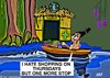 Cartoon: SHOPPING IN THE JUNGLE (small) by tonyp tagged arp jungle shopping arptoons