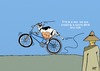 Cartoon: SportDrink (small) by tonyp tagged arp arptoons cow bike sports drink