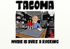 Cartoon: TACOMA MUSIC SCENE (small) by tonyp tagged arp,music,tacoma,scene