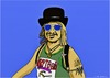 Cartoon: Troy Moss lead guitar and singer (small) by tonyp tagged arp troy moss jammin arptoons