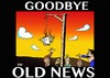 Cartoon: What do we do with the old news? (small) by tonyp tagged arp,news,old,tv,hanging