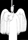 Cartoon: Every time a church bell rings (small) by baggelboy tagged angel,suicide,death