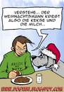 Cartoon: Kekse für den Weihnachtsmann (small) by dogtari tagged xmas,weihnachtsmann,great,dane,deutsche,dogge,weihnachten